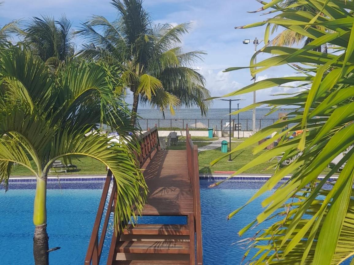 Appartamento Flat fantástico na Beira Mar em Tamandaré Esterno foto