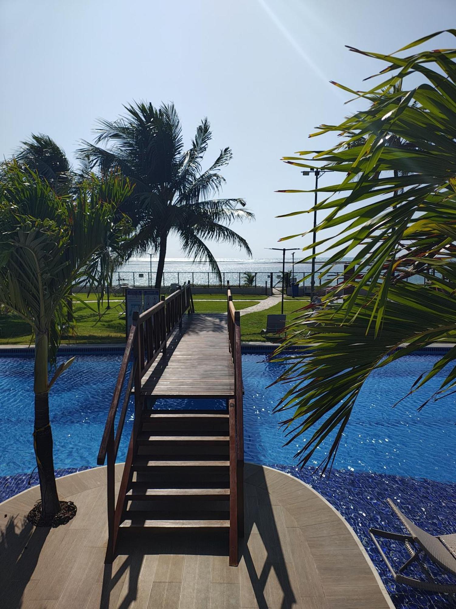 Appartamento Flat fantástico na Beira Mar em Tamandaré Esterno foto