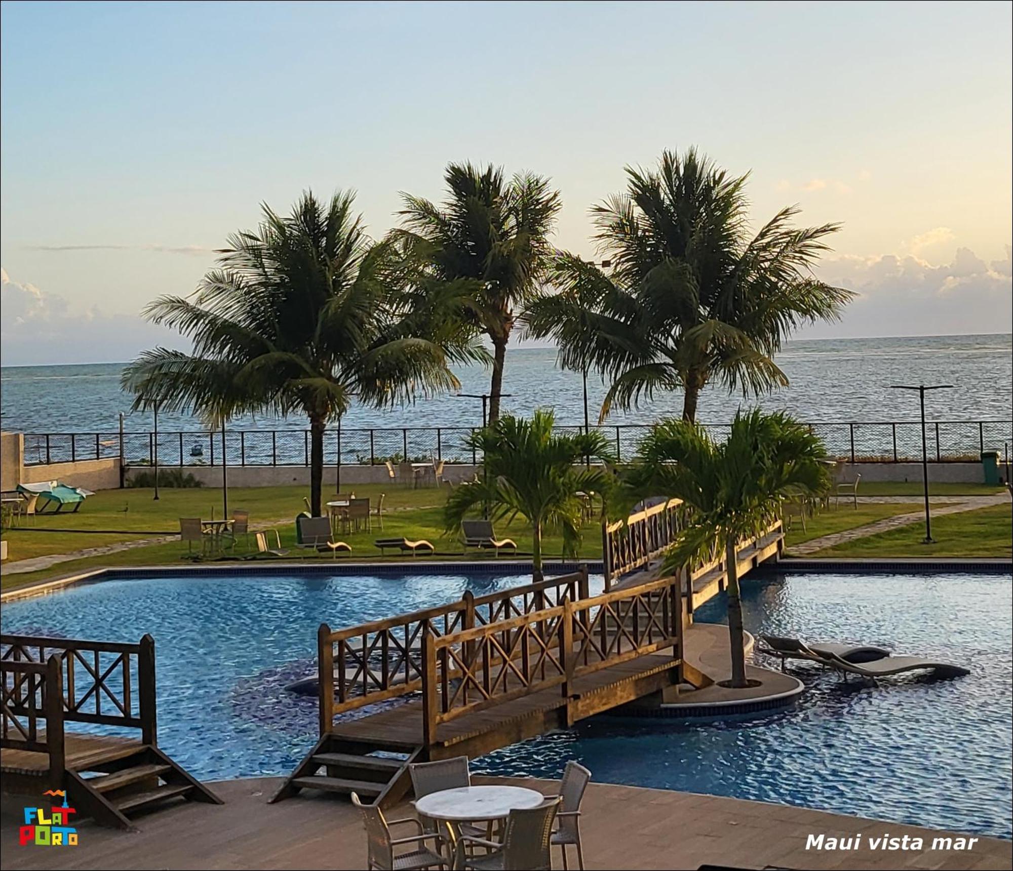 Appartamento Flat fantástico na Beira Mar em Tamandaré Esterno foto